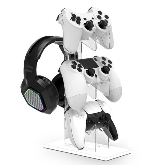 Универсальный держатель для контроллера, подставка для наушников, 3-слойная конструкция, прочная несущая подставка для контроллера