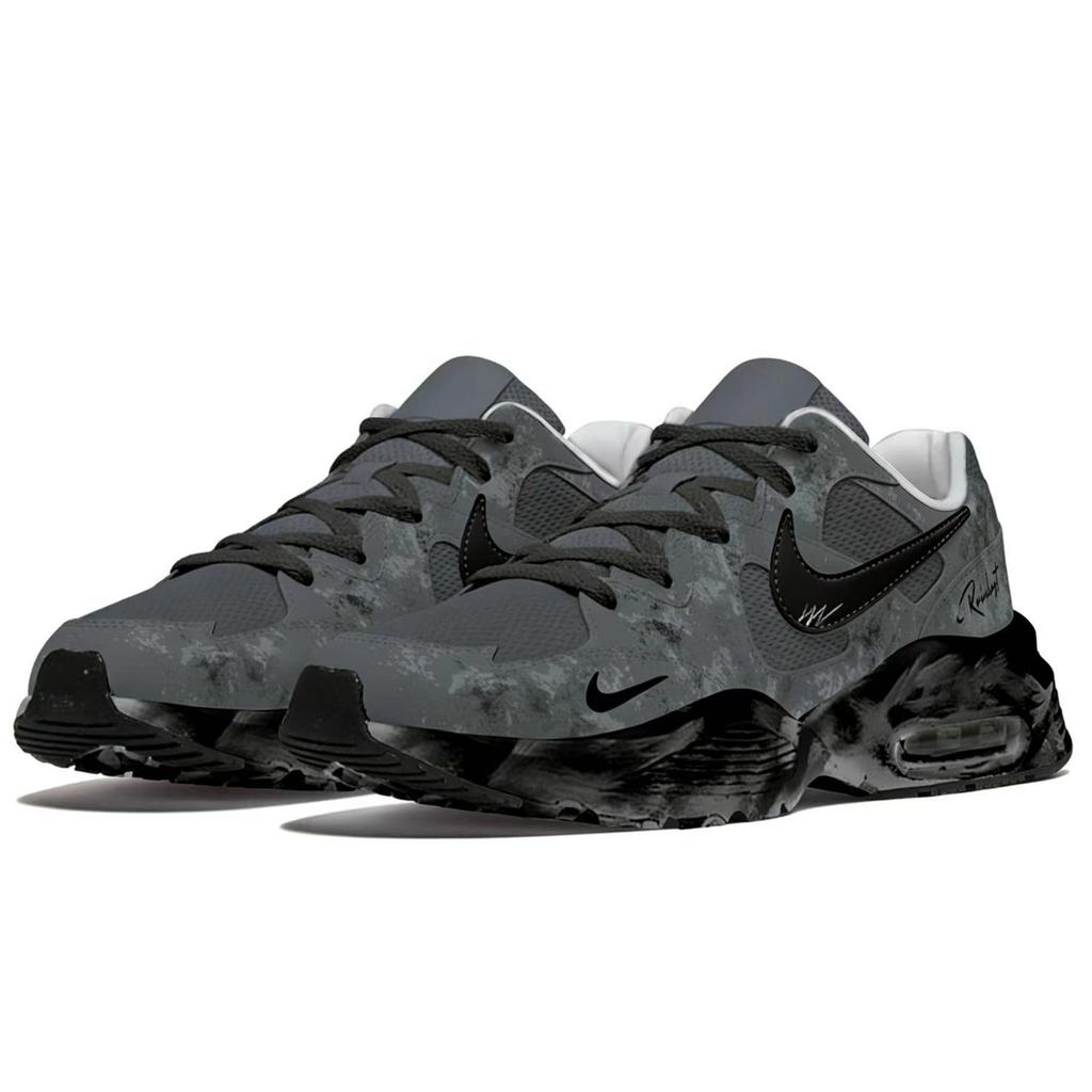 Nike Air Max Fusion Synthetic Leather, Leather Abrasion Resistant Low top Air Casual City Commuting Running Shoes Men's CJ1670-102(Team1466-QD)