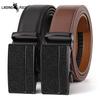 PULO Men's Automatic Buckle Belt Business Belt Comfortable Automatic Buckle Casual Belt