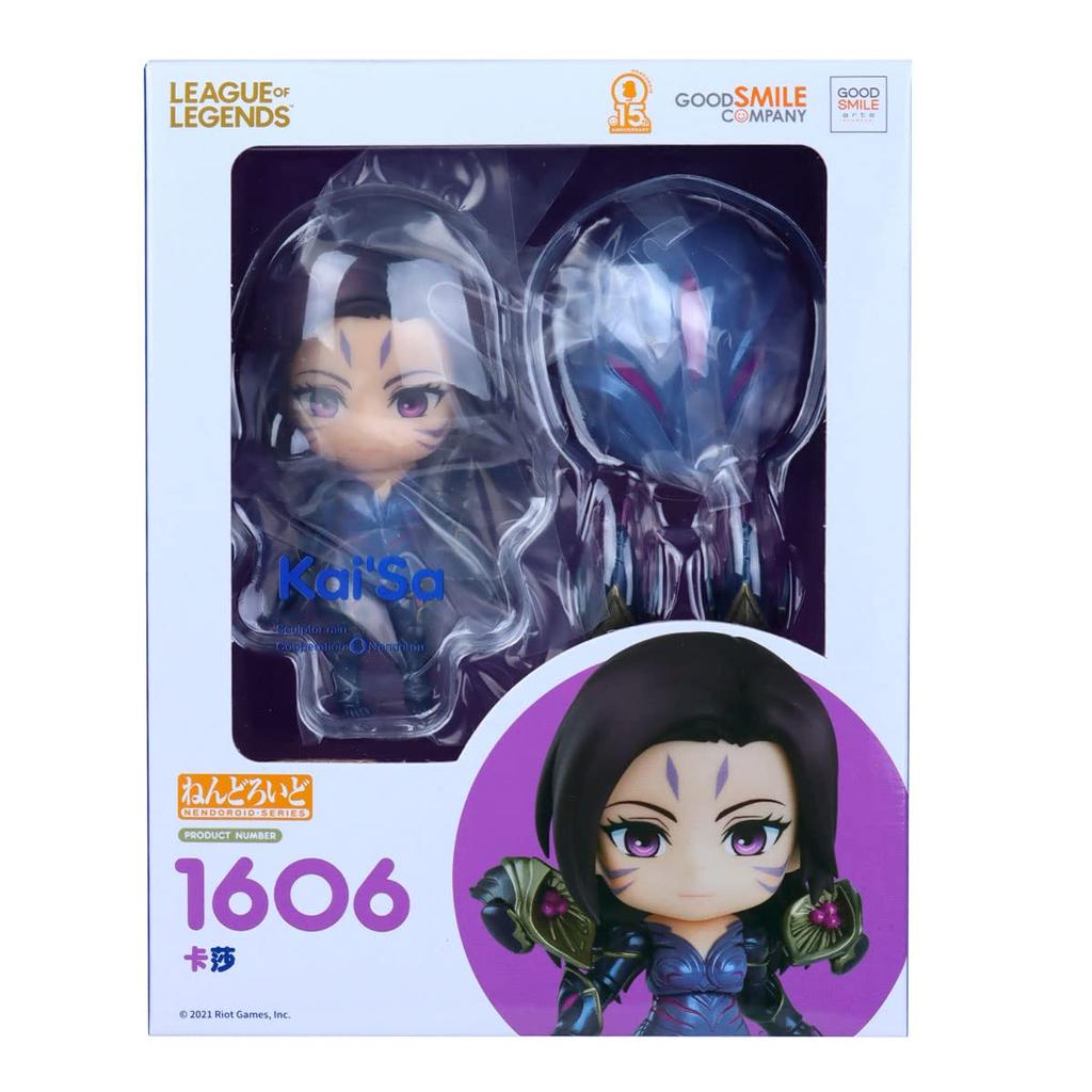 Good Smile Arts Shanghai Nendoroid League of Legends Kai'Sa Non-scale ABS&PVC Painted Fully Movable Figure
