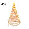 DIY Christmas Tree with Lights Lighted Decor Kit, Hanging Fabric Ornament Set Modern Party Supplies for Window Wall, Handmade Holiday Craft