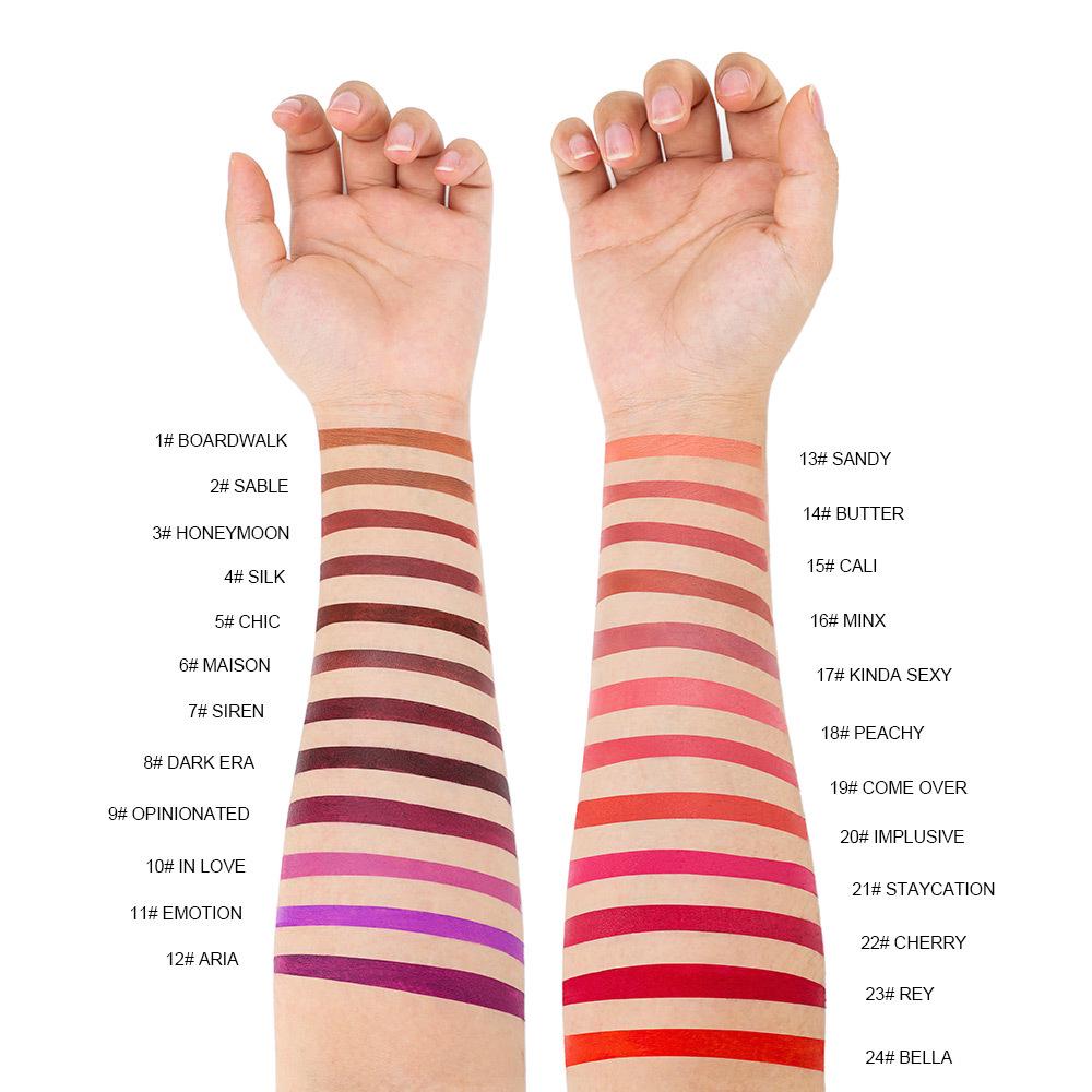 Матовый, Нелипкий, Стойкий Блеск для губ-водяная дымка