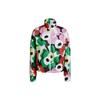 X Marimekko Collaboration Mmk Tracktop Floral Print Striped Sports Jacket Loose Fit Women Jacket H67088