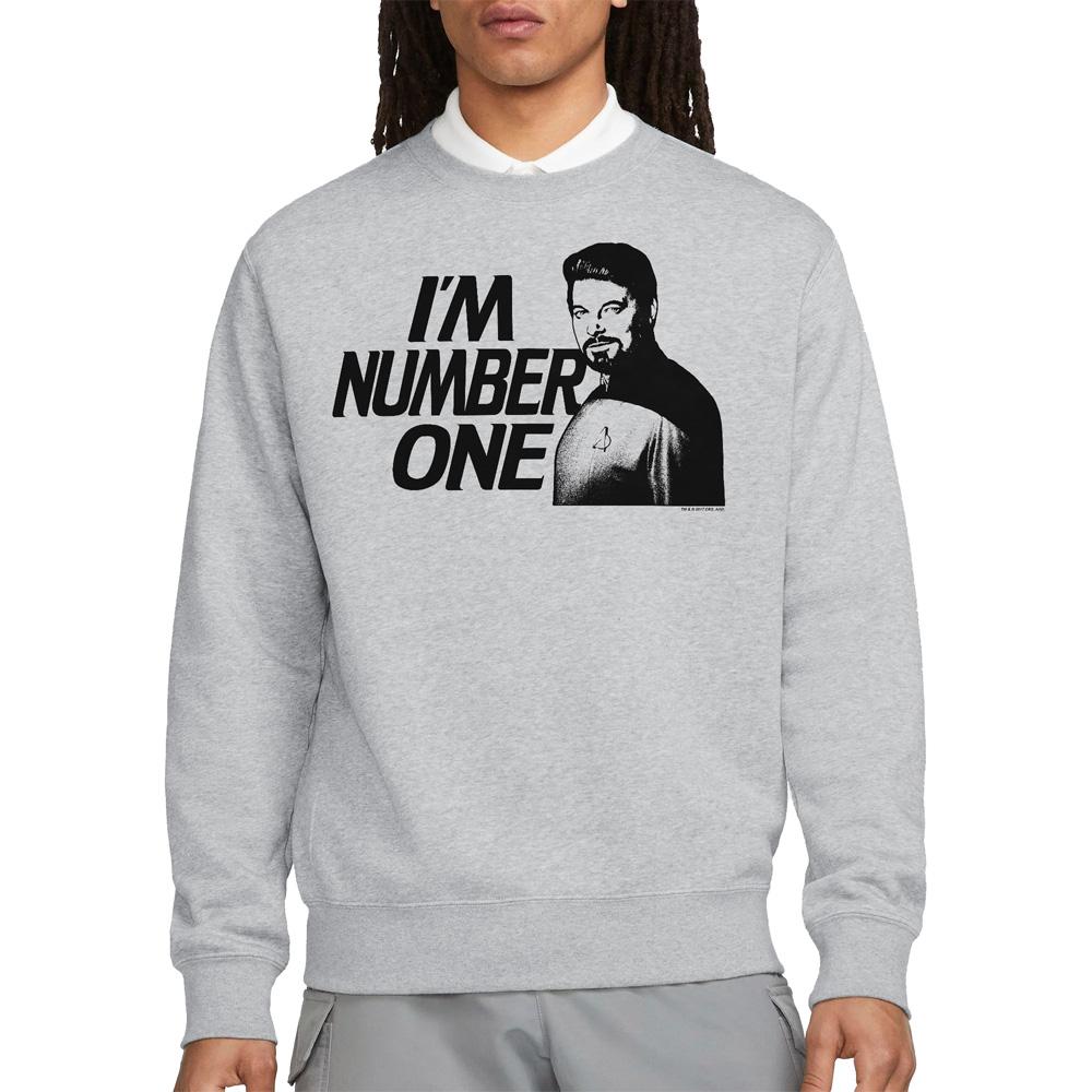 Star Trek Unisex Adult I´m Number One Sweatshirt