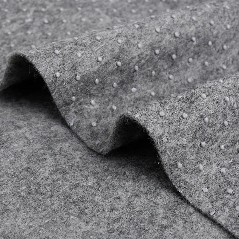 100x160cm Silicone Dot Vinyl Rubber Non Slip Felt Polyester Fabric For Diy Carpet Floor Mats Car Seat Cushion Anti-slip Material