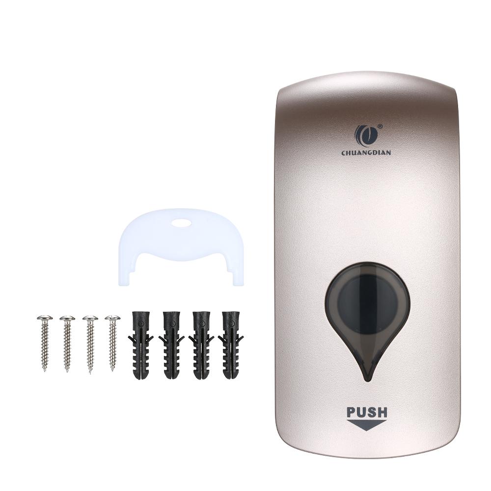 CHUANGDIAN 1000 мл настенный дозатор мыла распылительного типа не требующий ополаскивания держатель для мытья рук диспенсеры для