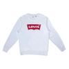 Levis Letter Logo Pattern Loose Long Sleeve Sweatshirt Men Sweatshirt White 19492-0029