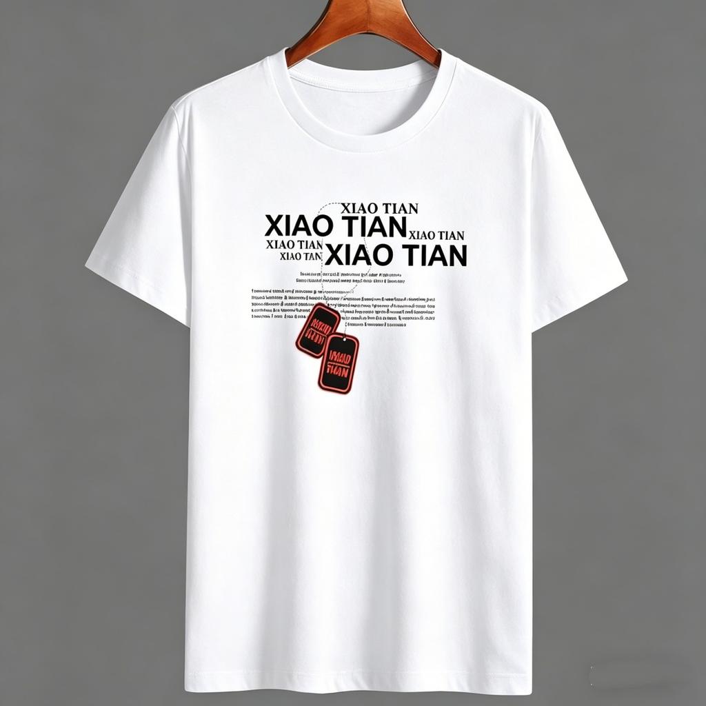 Мужская хлопковая футболка с принтом большого размера, круглый вырез, короткий рукав, повседневная футболка S-5XL