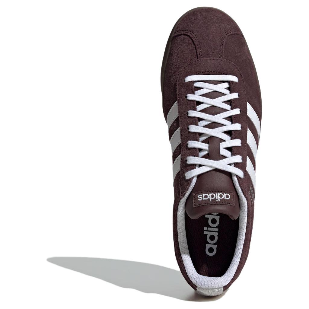 Adidas VL Court 2.0 Shadow Brown Unisex Sneakers Cloud-White Gum JR8318