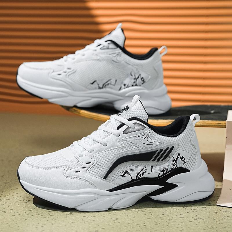 Кроссовки мужские туфли легкие и дышащие новые амортизация модные универсальные повседневные туфли легкая роскошь уличные спортивные беговые туфли мужские