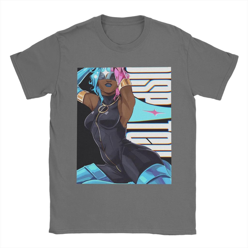 Funny Dispatch Game T-Shirt for Men Crewneck Cotton T Shirts Short Sleeve Tees Graphic Printed Clothing