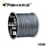 Fishing King 100M 9X прядей плетеная леска мультифиламентная леска PE плетеная леска