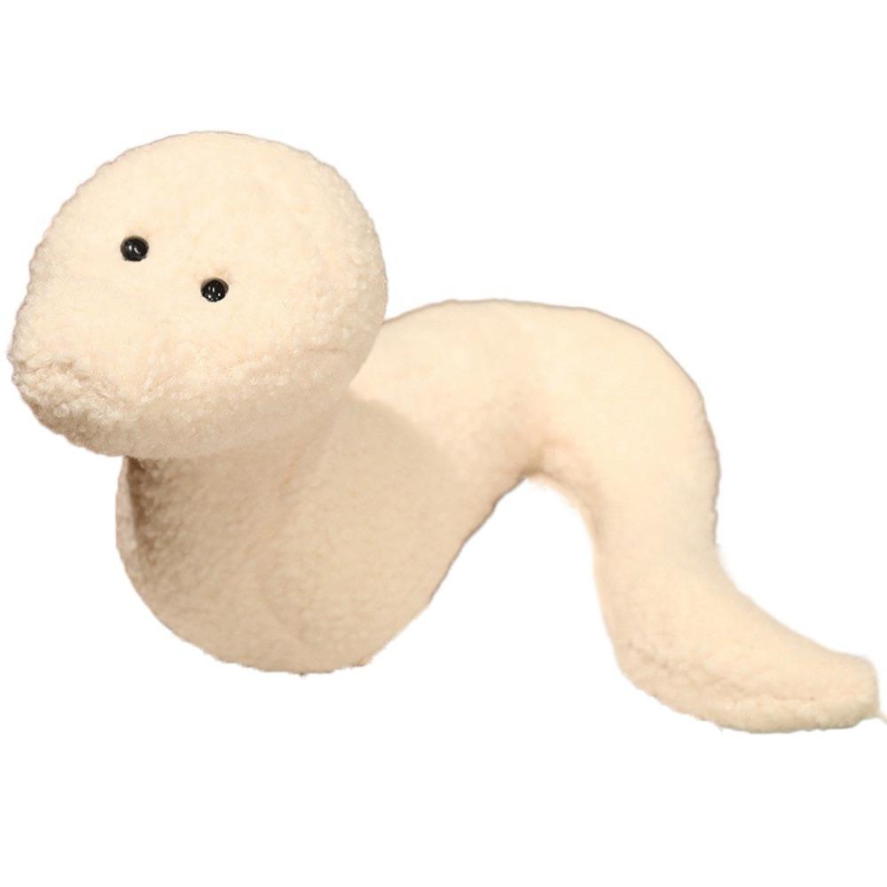 PP Cotton Snake Year Plush Toy Simulation Snake Doll Plushies Snake Year Mascot Toy  Home Decor
