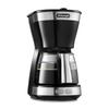 DeLonghi De'Longhi капельная кофеварка активная ICM12011J-BK обычный кофе на 5 чашек безбумажный фильтр [Intense Black] 3 года гарантии с семьей