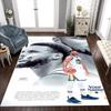 Basketball Player Action Customize Text Floor Rug Office Rug Design for Dormitory Study room Kitchen Balcony Antislip Carpet Anime Office Decor