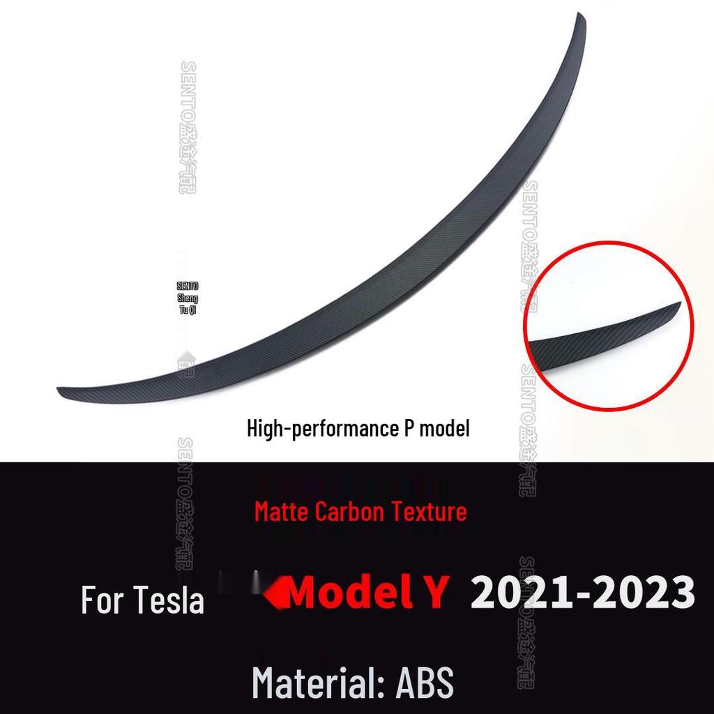 Заднее крыло Tesla Model 3/Y High Performance P Edition спойлер типа "утиный хвост"