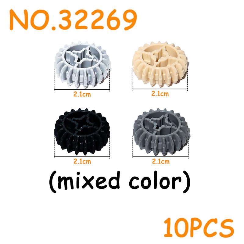 Детали MOC Шестерни Набор Блоков Кирпичей 3649 3648 3647 10928 32498 32269 32270 32198 6589 4019 94925 3650 46372 Технические Кирпичи Игровой Набор