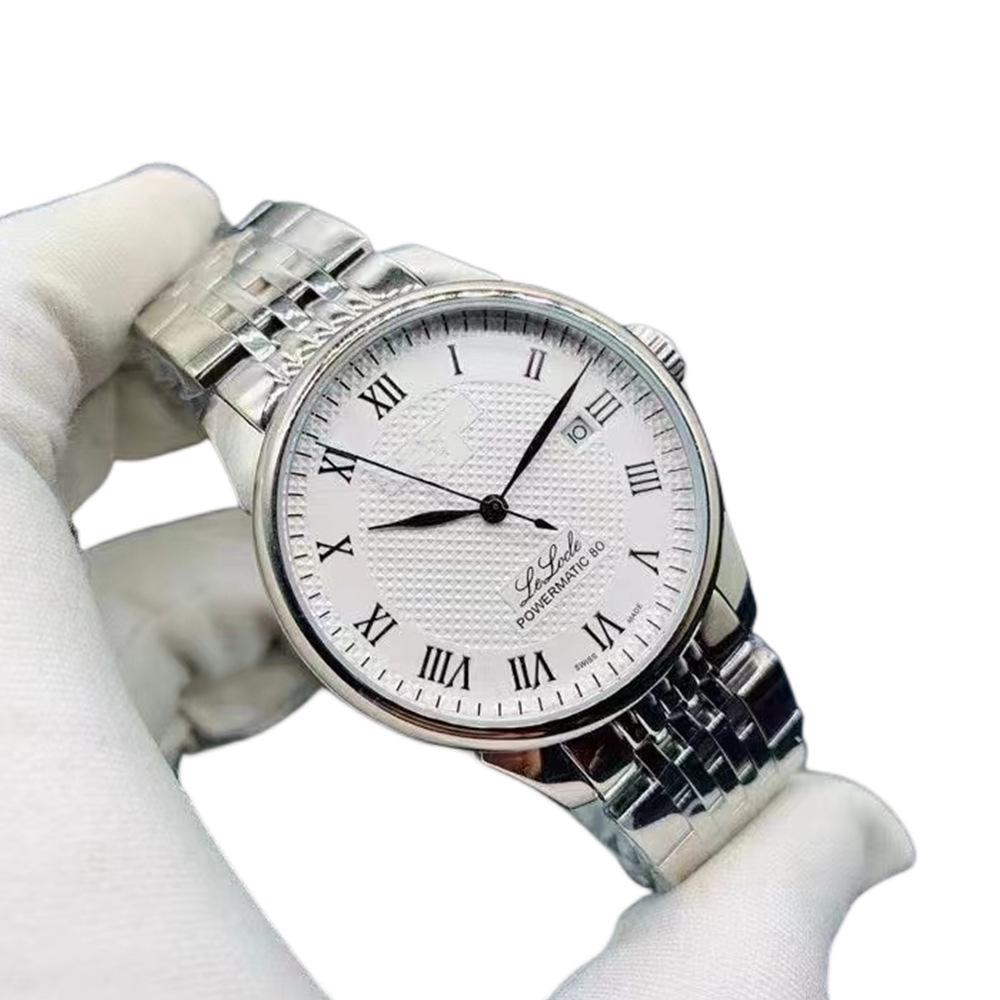 Tianjia Le Locle T41 Automatic Steel Strap Watch with Calendar