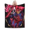 Hazbins Hotels Vox Solo Metal Blanket Super Soft  Throw Blanket Winter Girls Living Room Travel Office Bedspread