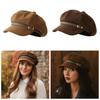 Fashionable Retro Beret Hats Suede Newsboy Cap Classic Design Newsboy Hats  Daily Travel