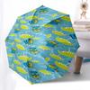 Toy Story aliens Themed Automatic Opening and Closing Umbrella, Brightly Colored 8-rib Portable Umbrella, Suitable for Men and Women, A Perfect Gift f