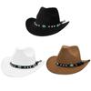 Cowboy Hat Western Country Cowboy Hats for Women Men Adult Cowboy Cowgirl Theme Party