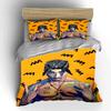Hip-Hop Portrait on Yellow Bedding Set Bedding set (1 duvet cover, 2 pillowcases, duvet not included)