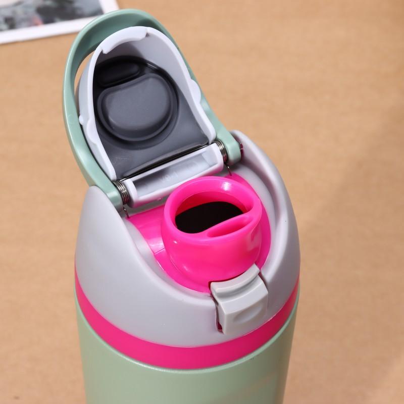 Stainless Steel Insulated Tumbler With Handle Double Drink Lid 16oz 19oz 24oz 32oz Outdoor Travel Gym Office