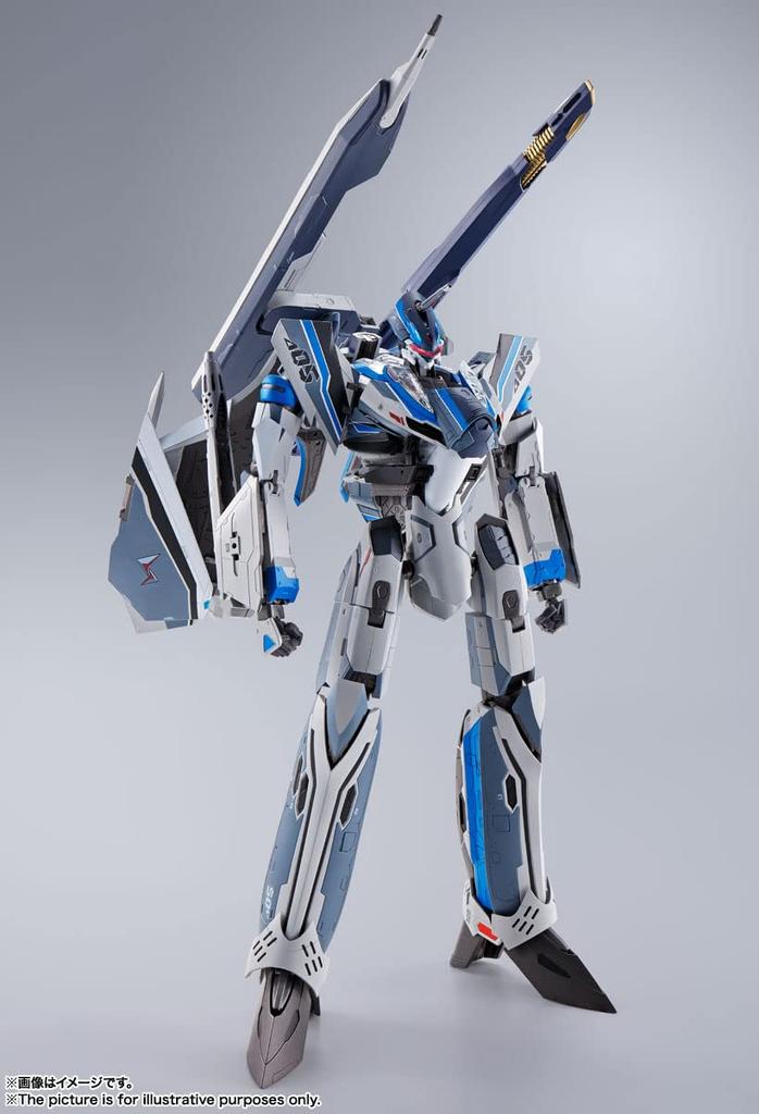 TAMASHII NATIONS DX Chogokin Macross Delta The Absolutely First Limited Edition Kairos Plus Immelmann 260mm ABS Diecast PVC Painted Movable Figure