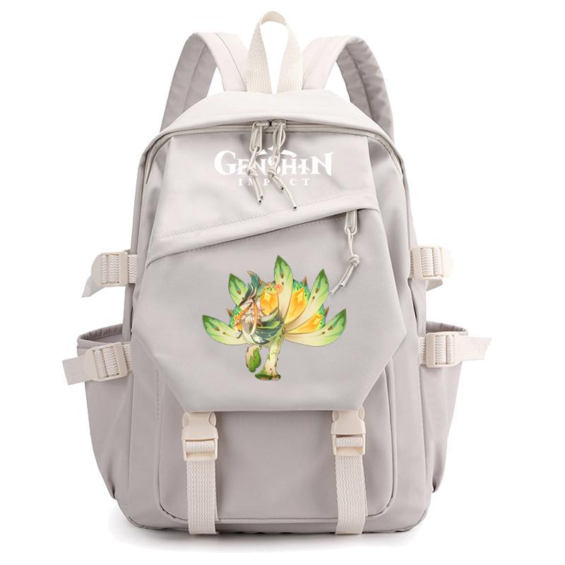 Рюкзак из холста с принтом аниме-игр, большая вместительная сумка для книг для мальчиков и девочек, дорожный рюкзак с зарядкой от USB, школьная сумка для студентов, подарки для детей