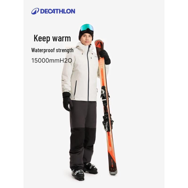 Женская ветрозащитная водонепроницаемая горнолыжная куртка Decathlon