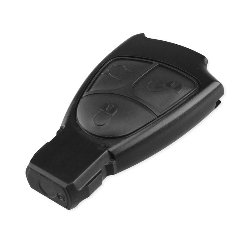 KEYYOU Для Mercedes Benz B C E ML S CLK CL Vito 639 Запасные 2/3/4 Кнопки Чехол-оболочка для смарт-ключа автомобиля Брелок Заготовка Необрезанный Чехол
