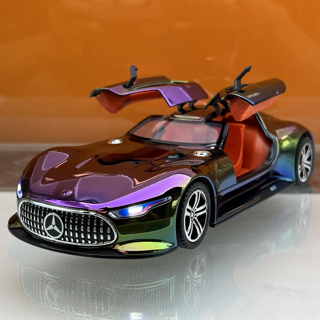 1:24 Бенц AMG Vision GT Суперкар Литой Металлический Модель Автомобиля Домашние Модные Игрушки Украшения Праздничные Подарки Для Парня Детей