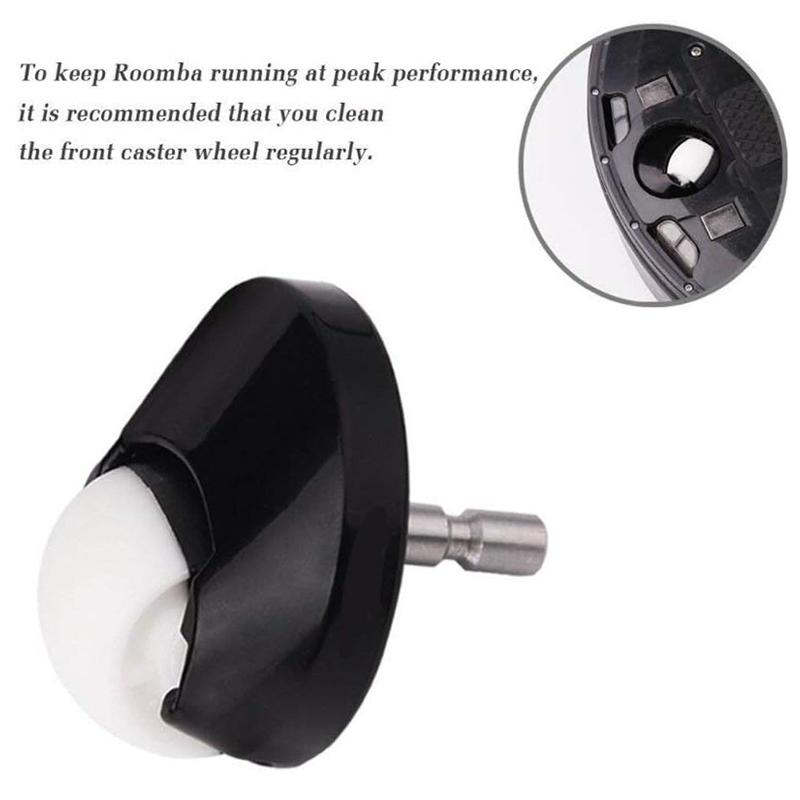 Replacement Front Wheel Caster Assembly For iRobot Roomba J7 I3 i7 i7+ Plus E5 E6 E7 500 600 700 800 900 980 960 Vacuum CLeaner
