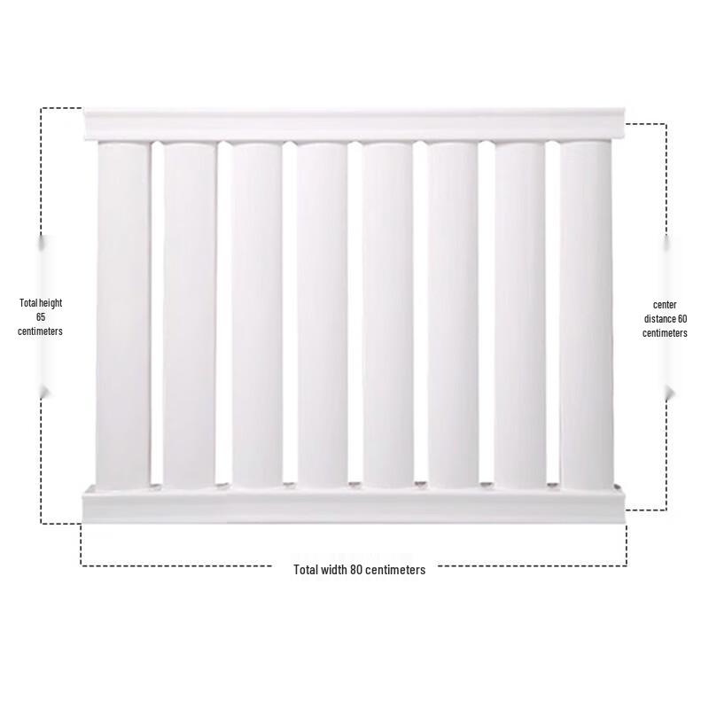 Jucheng 8050 Wall-Mounted Steel Radiator
