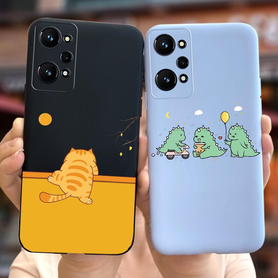 Чехол для Realme GT Neo2 RMX3370 Милый Модный Мультяшный Чехол Мягкий ТПУ Чехол для Телефона Для Realme GT Neo 3T Realme GT2 Neo2 Fundas Coque