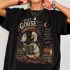 Coquette Goose Reading Cottagecore Bookish Teacher Librarian Shirt, Bookish Goose Comfort Colors Tee, Teacher Reading Shirt, Cute Book Lover