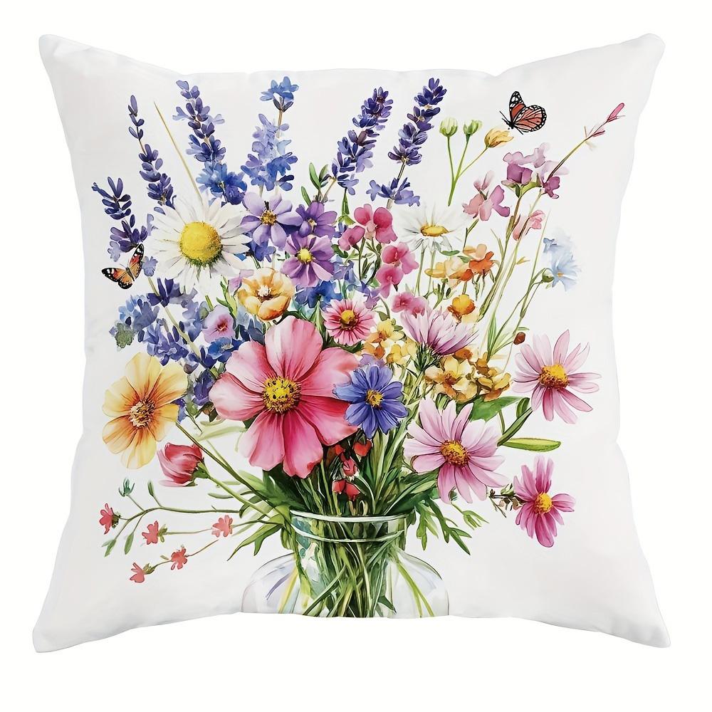 Роскошное Золото - украшенные Цветочные НаволочкиПодушка для дивана в гостиной, мягкая и удобная, украшение для спальни