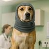 Breathable Dog Soothing Headgear Noise Reduction Dog Ear Cover Pet Calming Hood  Sleep Use
