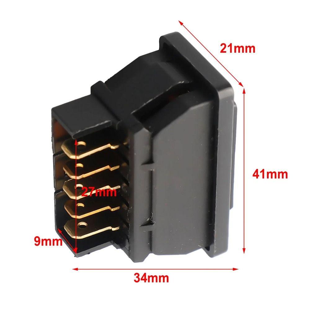 12V20A Door Glass Control 5 Pins Glass Lifter Control Button Car Door Power Switch Car Interior