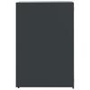 2 Ton Waste Bin Enclosure in Anthracite 138 x 79 x 117 cm Steel
