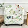 Split Style Tub Club Armchair Sofa Cover Stretch Spandex Club Sofa Slipcover with Seat Cushion Covers Sofa Covers Living Room