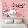 Kitty Party Quick-Dry Tapestry Hanging for Bedroom,Livingroom, Playroom,Decor Art Room Wall Tapestry Holiday and Birthday Gifts