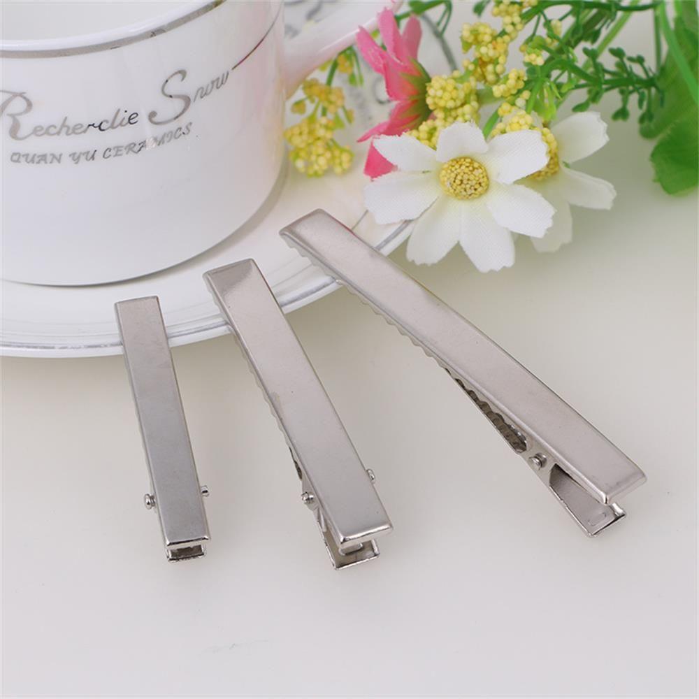 50Pcs Gift Hair accessories DIY Hairpin  Crocodile Clamp Alligator Hair Clips Duckbill Clip