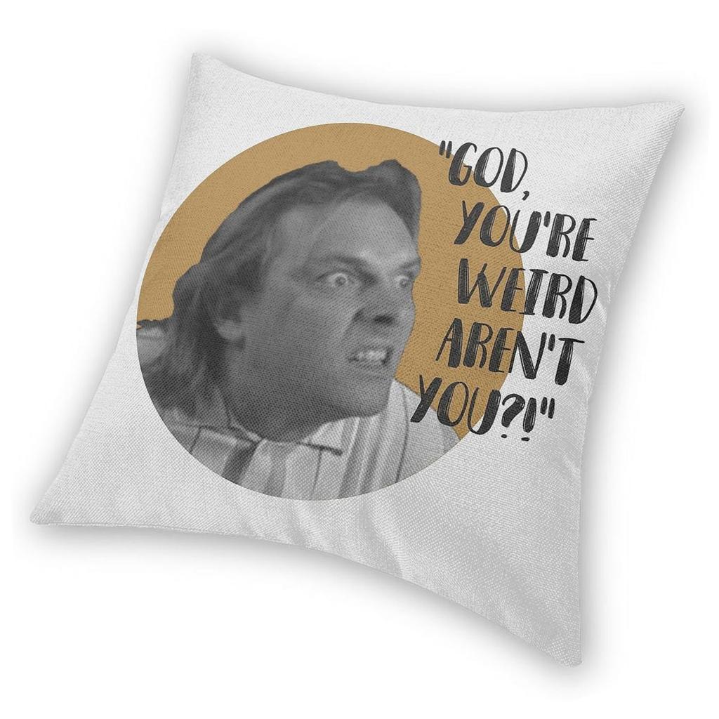 Bottom Richie God You'Re Weird Square Pillowcase Polyester Linen Velvet Pattern Zip Decor Pillow Case Sofa Seater Cushion Cover