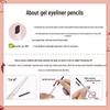 Miracle Dance Flat-Head Ultra-Fine Waterproof Eyeliner Gel Pen