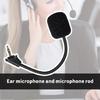 Гибкий микрофон для гарнитур Auditory Technica ATH-GL3 и GDL3, микрофон для наушников, штекер 3,5 мм, 15 см