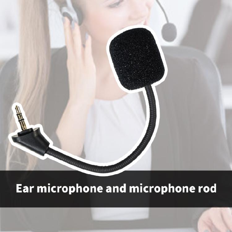 Гибкий микрофон для гарнитур Auditory Technica ATH-GL3 и GDL3, микрофон для наушников, штекер 3,5 мм, 15 см