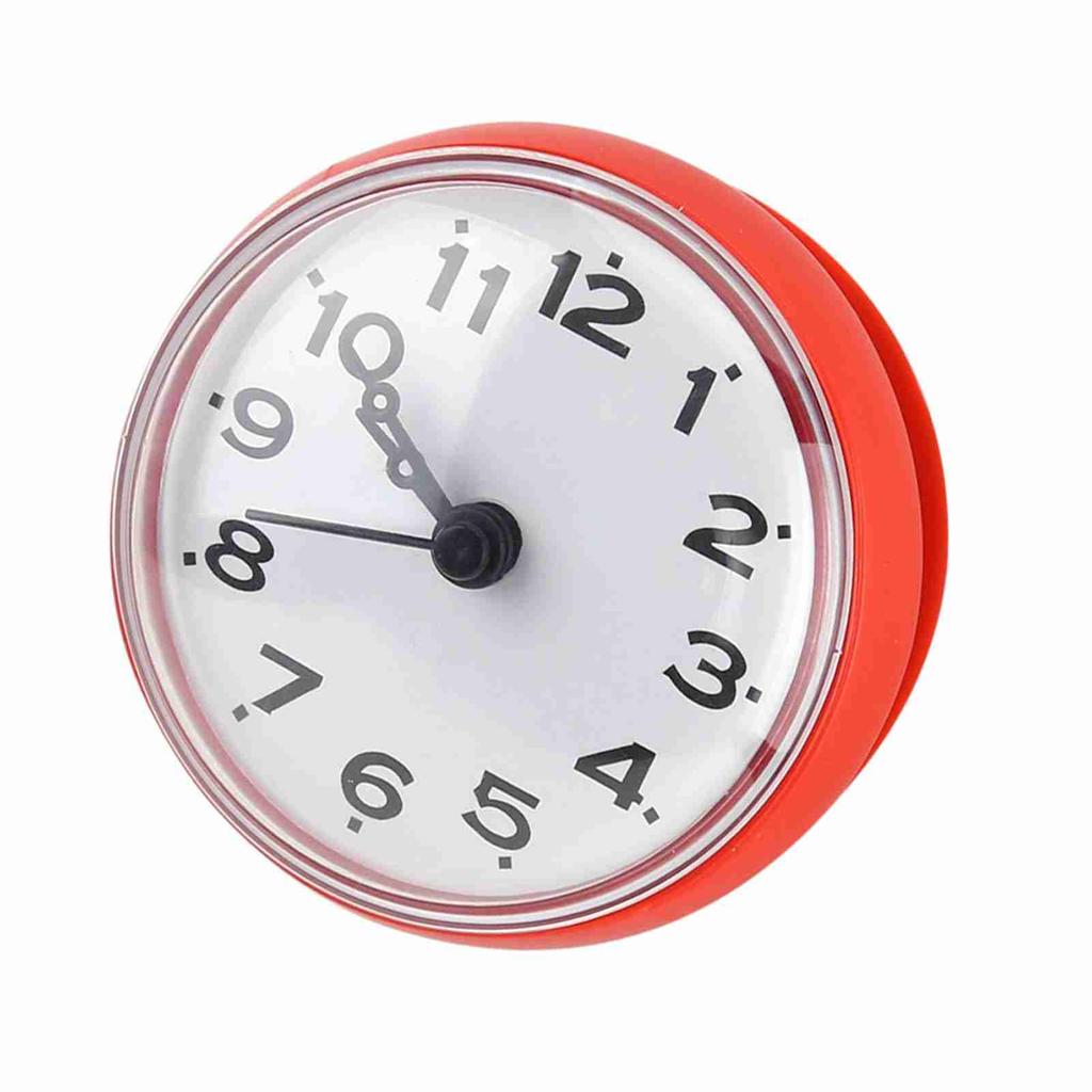 Водонепроницаемые присоски Настенные Оконные Зеркала Часы для Ванны Душа Аксессуары для Ванной Комнаты