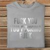ZIMOXUAN Summer Fashion Male Female Cotton Print T-Shirt Tees Punk Rock Hip-hop Lovers Shameless T-shirt